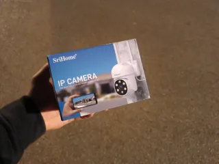 Cámara Vigilancia IP SriHome Exterior Wifi Solar