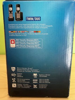 Teléfono Inalámbrico Panasonic KX-TGD312