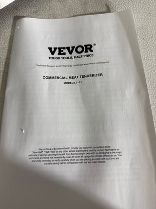 Ablandador Carne Eléctrico Profesional Vevor