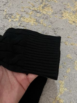 Polo Ralph Lauren Jersey Lana Trenzado Negro