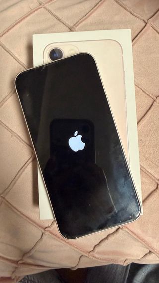 iPhone 13 Dourado/Rosa