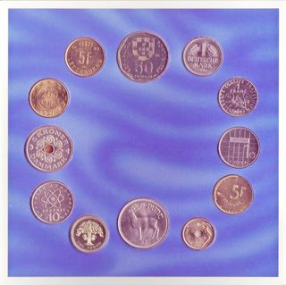 SET: 12 monedas "Comunidad Europea" | 1992 (BU)