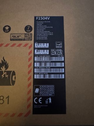 Portátil ASUS Vivobook 15 F1504VA Plata