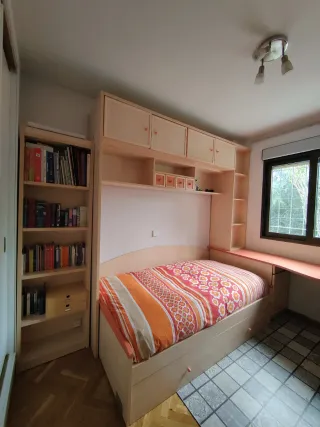 Conjunto de muebles juvenil con cama nido