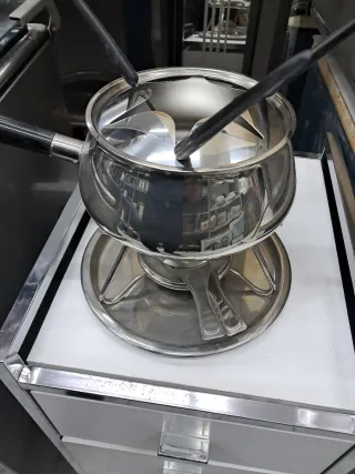 Olla Fondue Acero Inoxidable