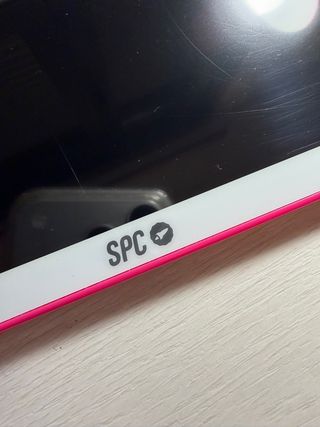 Tablet SPC rosa y blanca