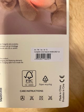 Coniglietto Bamboom con rumori bianchi