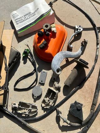 Kawasaki KXF 250 2016 Plásticos