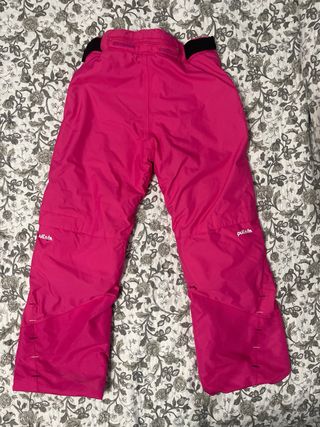 Pantalón de nieve niña rosa
