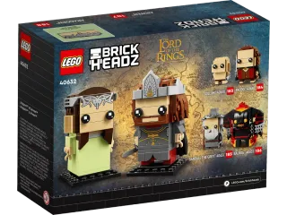 LEGO BrickHeadz 40630 + 40632 Señor de los Anillos