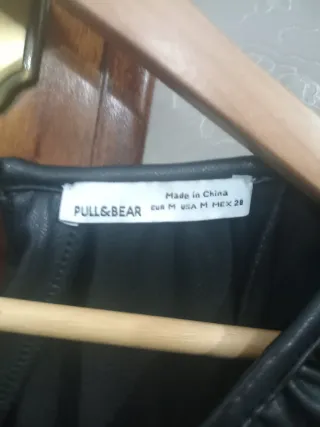 Camiseta polipiel Pull and Bear manga 3/4