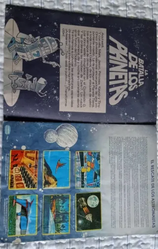 2 Álbumes Danone: Willy Fogg y Planetas