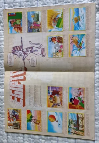 2 Álbumes Danone: Willy Fogg y Planetas