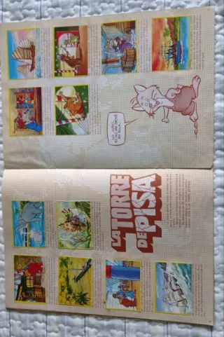 2 Álbumes Danone: Willy Fogg y Planetas