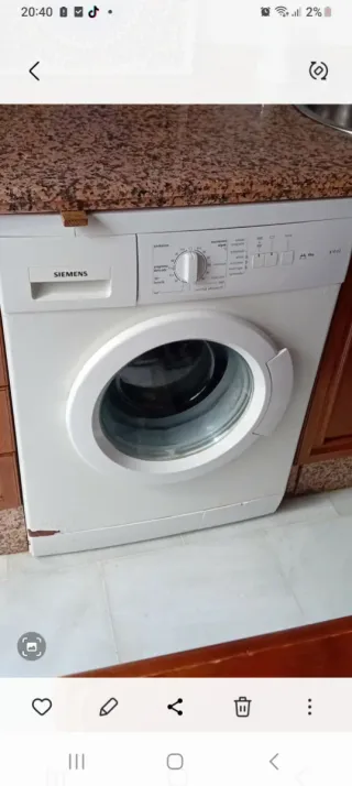 Lavadora Siemens