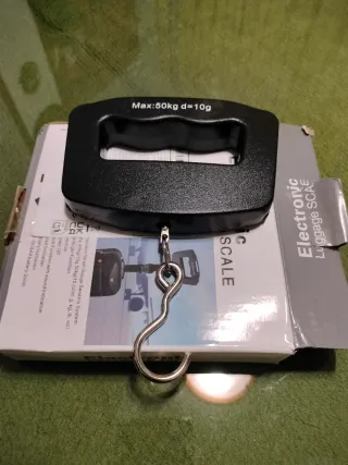 Báscula de mano electrónica para equipaje