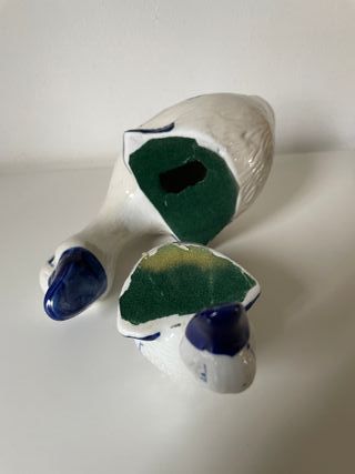 Oche ceramica vintage da appoggio