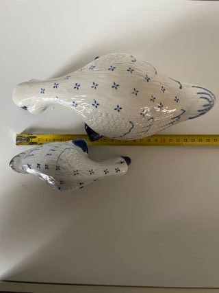 Oche ceramica vintage da appoggio