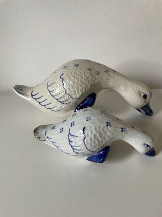 Oche ceramica vintage da appoggio