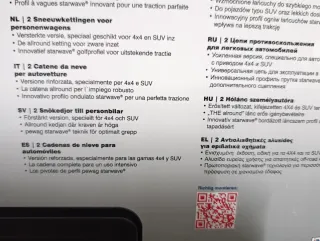Cadenas para nieve Pewag brenta-c 4x4
