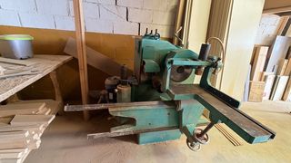 Espigadora para carpintería de madera y ascesorios