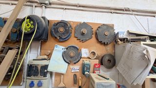 Espigadora para carpintería de madera y ascesorios