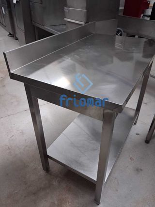 MESA MURAL ACERO INOX. 1000x600x850 MM.