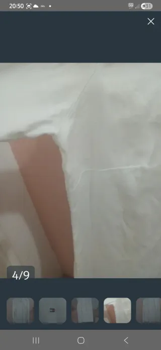 Camisa Blanca Tommy Hilfiger Mujer Talla M