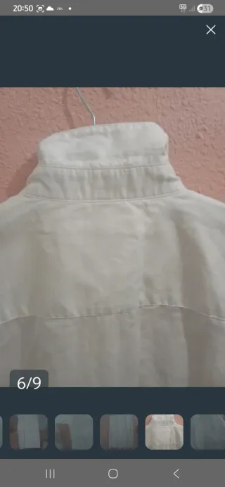 Camisa Blanca Tommy Hilfiger Mujer Talla M