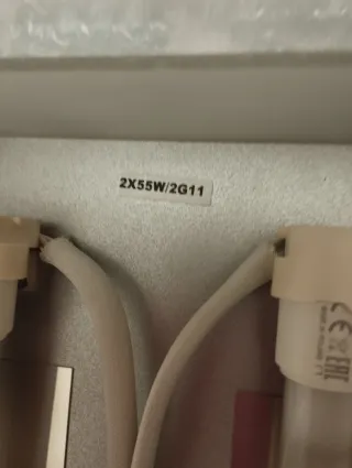 Lámpara de techo Xitec cristal y metal