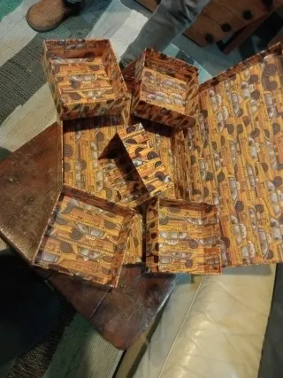 Caja organizadora con 6 compartimentos