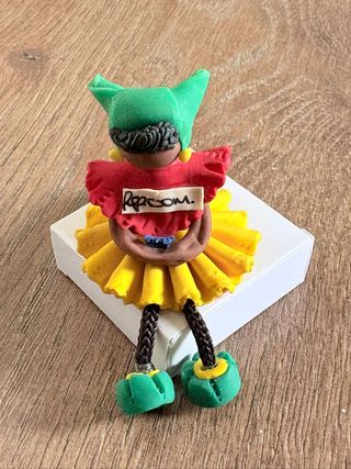 6 Bambole artigianali in stile dominicano