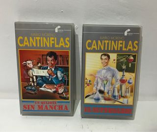 2 VHS Cantinflas:Un Quijote Sin Mancha/El Supersab