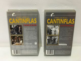 2 VHS Cantinflas:Un Quijote Sin Mancha/El Supersab