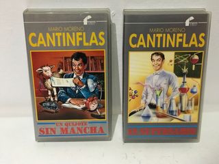 2 VHS Cantinflas:Un Quijote Sin Mancha/El Supersab