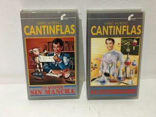 2 VHS Cantinflas:Un Quijote Sin Mancha/El Supersab