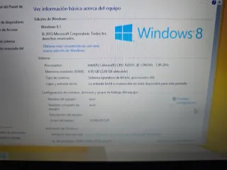 Portátil Asus Windows 8.1 4GB RAM