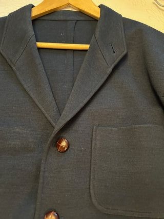 Chaqueta Conde Tebas Azul Caballero