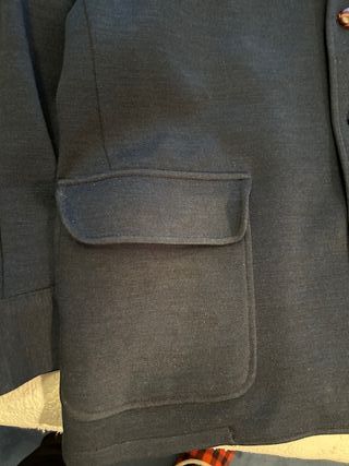 Chaqueta Conde Tebas Azul Caballero