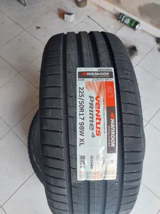 2 Pneus Hankook Ventus Prime4 225/50 R17 98W XL