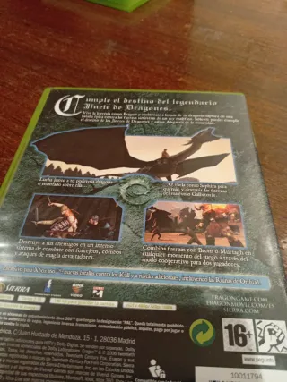 Eragon Xbox 360 Fantasía