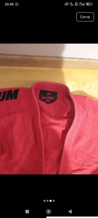 Kimono Bjj Challenger XT Rojo A5