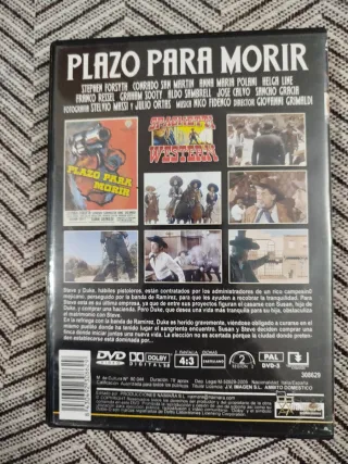 Plazo para Morir DVD Western Español