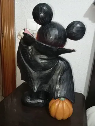 Figura Mickey Vampiro Jim Shore Grande  Halloween.