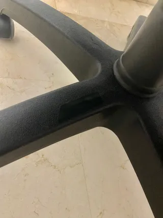 Silla de oficina negra