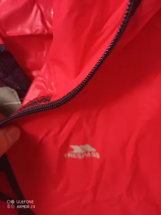 Chaqueta Trespass RIKPAC Roja Talla M