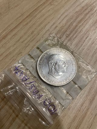 Moneda 100 Pesetas de Plata
