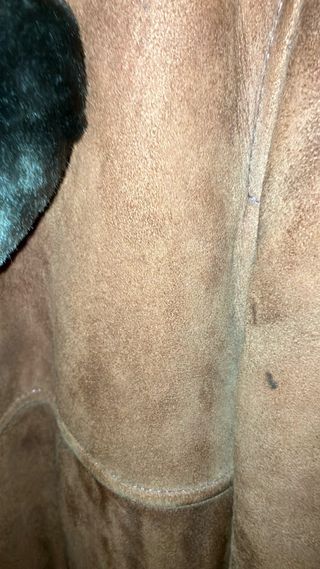 Pelliza Marrón Forrada Autentica pielAuténtica pie