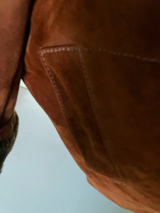 Pelliza Marrón Forrada Autentica pielAuténtica pie