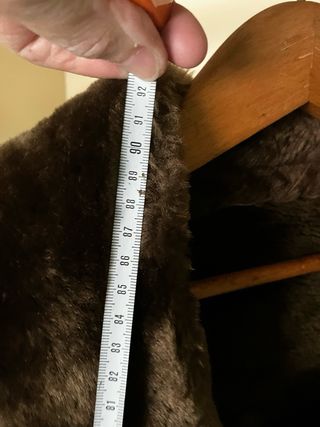 Pelliza Marrón Forrada Autentica pielAuténtica pie